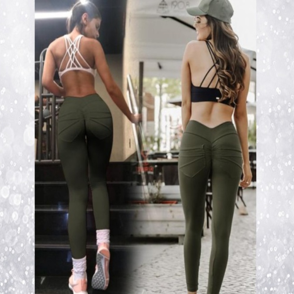 Yoga Pants 💗 Scrunched Butt Lifting Leggings